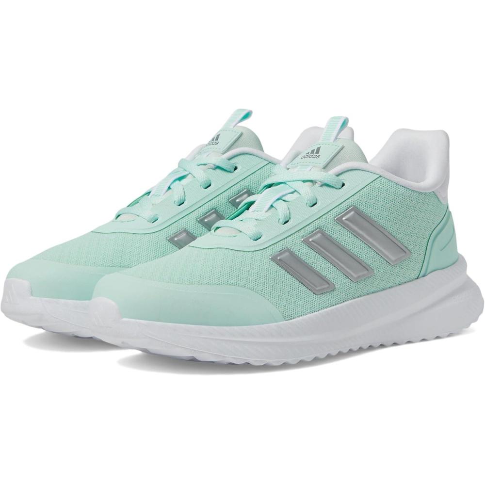 image:imageadidas Kids Girls XPLR Path Metallic Lace Up Sneakers Shoes Casual BlueHalo MintSilver MetallicWhite