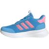 adidas Kids Girls X_PLR Path Metallic Lace Up Sneakers Shoes Casual – Blue(Blue Burst/Bliss Pink/White)