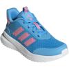 adidas Kids Girls X_PLR Path Metallic Lace Up Sneakers Shoes Casual – Blue(Blue Burst/Bliss Pink/White)