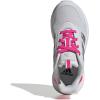 adidas Kids Girls X_PLR Path Metallic Lace Up Sneakers Shoes Casual – Blue(Dash Grey/Silver Metallic/Shock Pink)