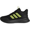adidas Kids Girls X_PLR Path Metallic Lace Up Sneakers Shoes Casual – Blue(Black/Solar Slime/Solar Slime)
