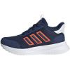 adidas Kids Girls X_PLR Path Metallic Lace Up Sneakers Shoes Casual – Blue(Dark Blue/Semi Impact Orange/White)