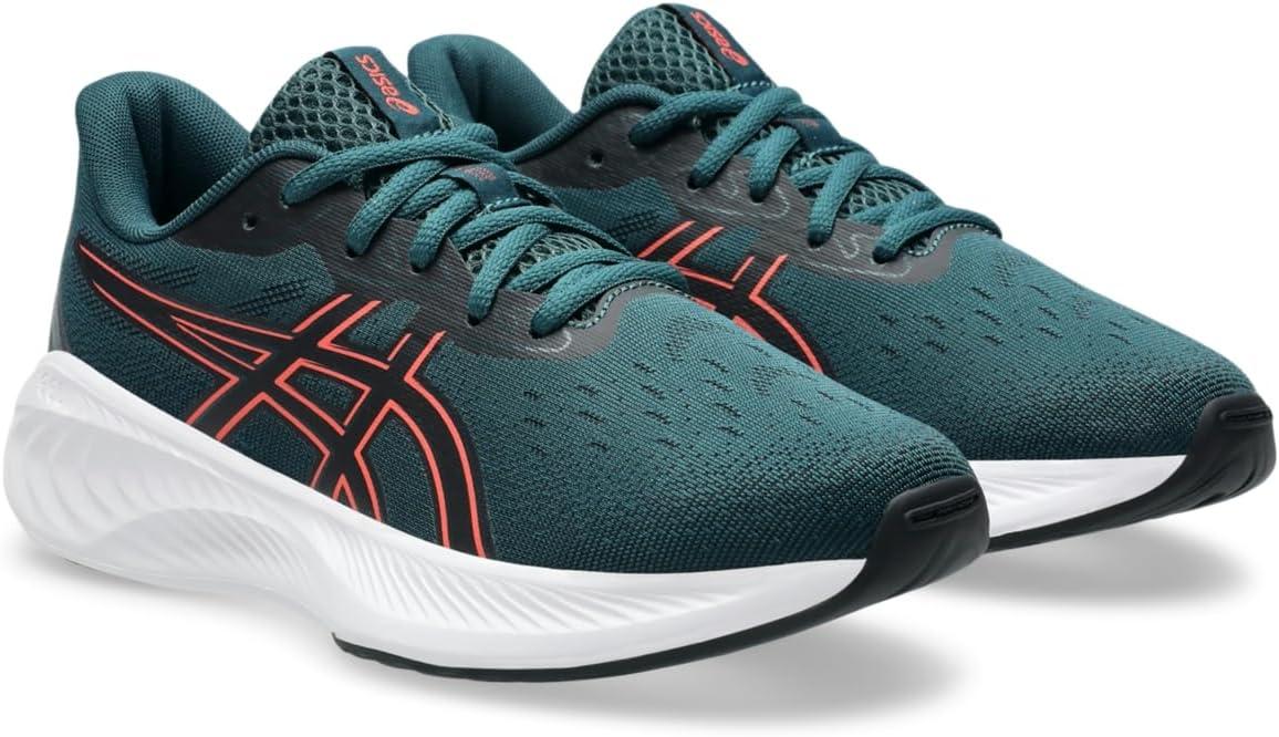image:imageASICS Kids GelCumulus 26 Grade School RunningSaxon GreenCoral Reef