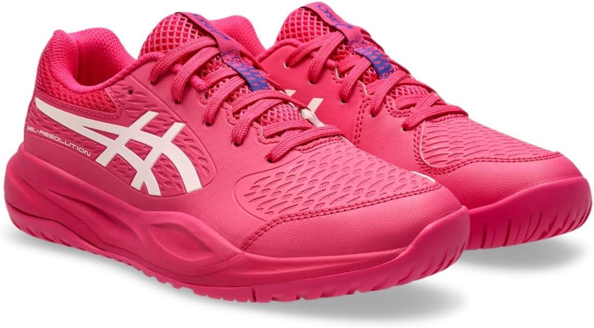 image:imageASICS Kids GelResolution X Grade School Tennis ShoesBright RoseCream