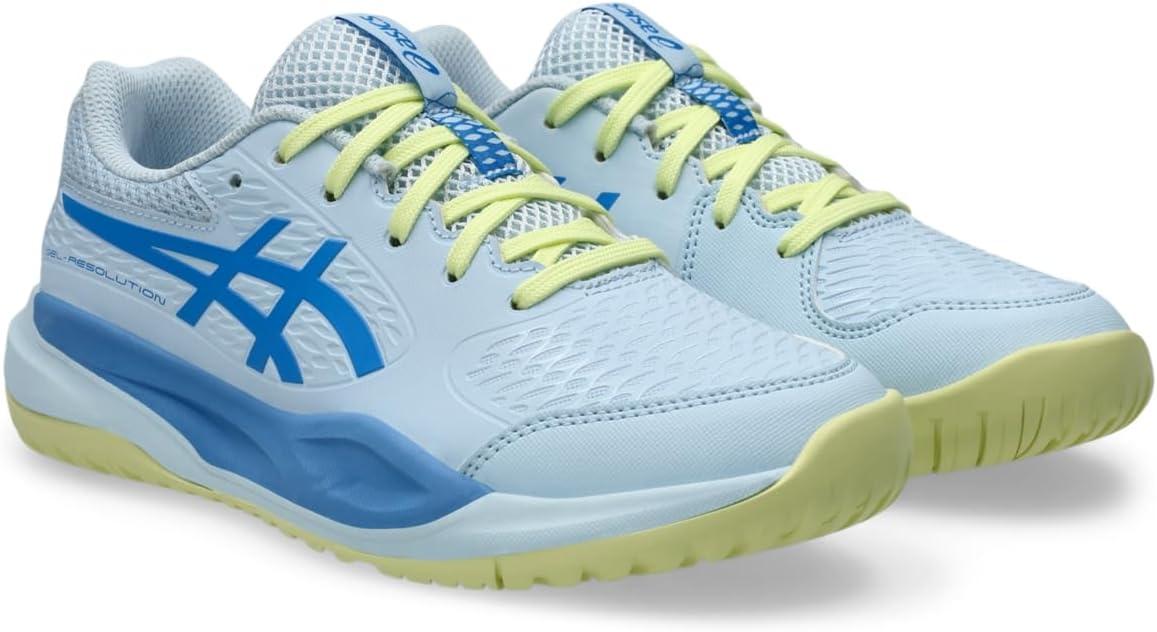image:imageASICS Kids GelResolution X Grade School Tennis ShoesLight BlueBlue Coast