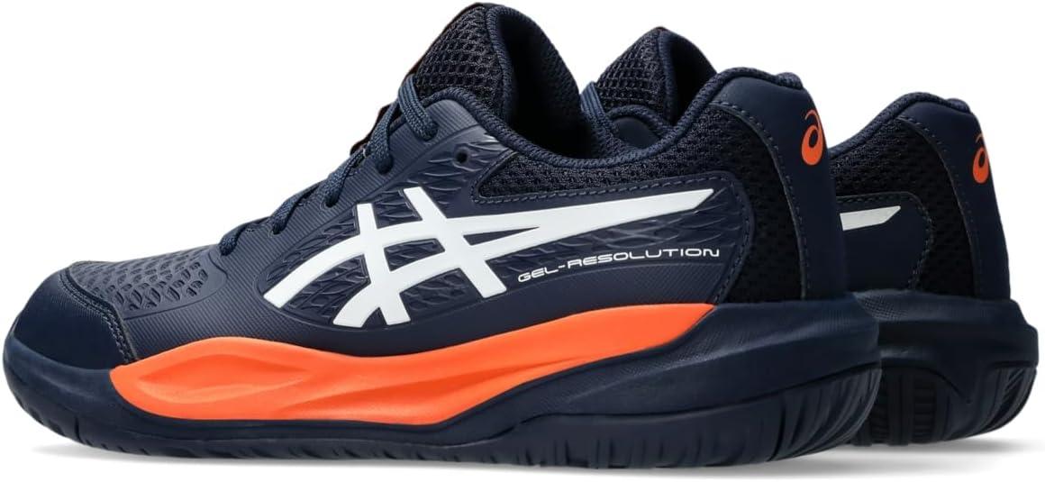 image:imageASICS Kids GelResolution X Grade School Tennis ShoesMidnightWhite