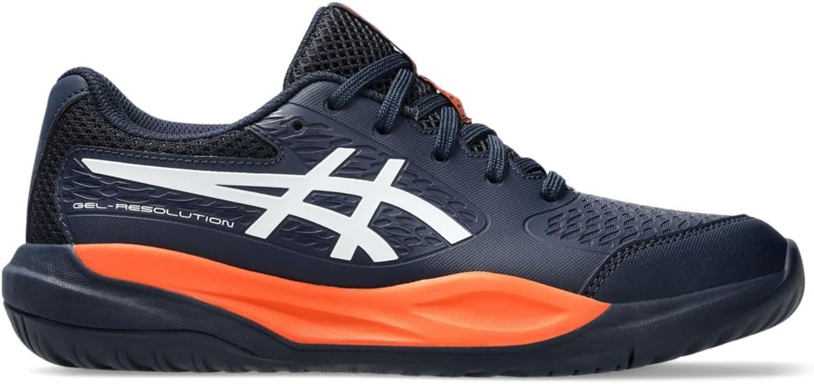 image:imageASICS Kids GelResolution X Grade School Tennis ShoesMidnightWhite