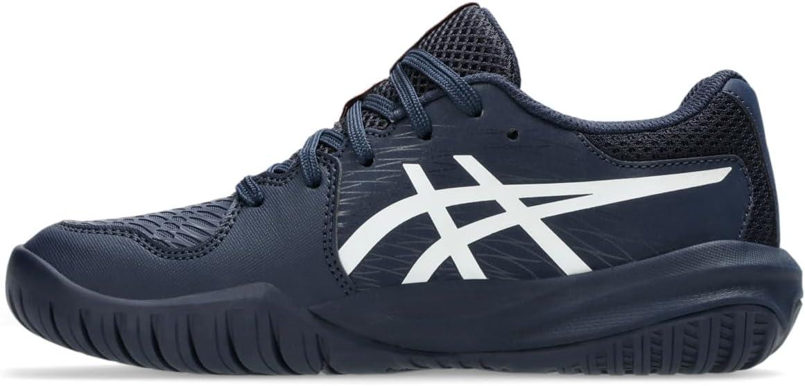 image:imageASICS Kids GelResolution X Grade School Tennis ShoesMidnightWhite