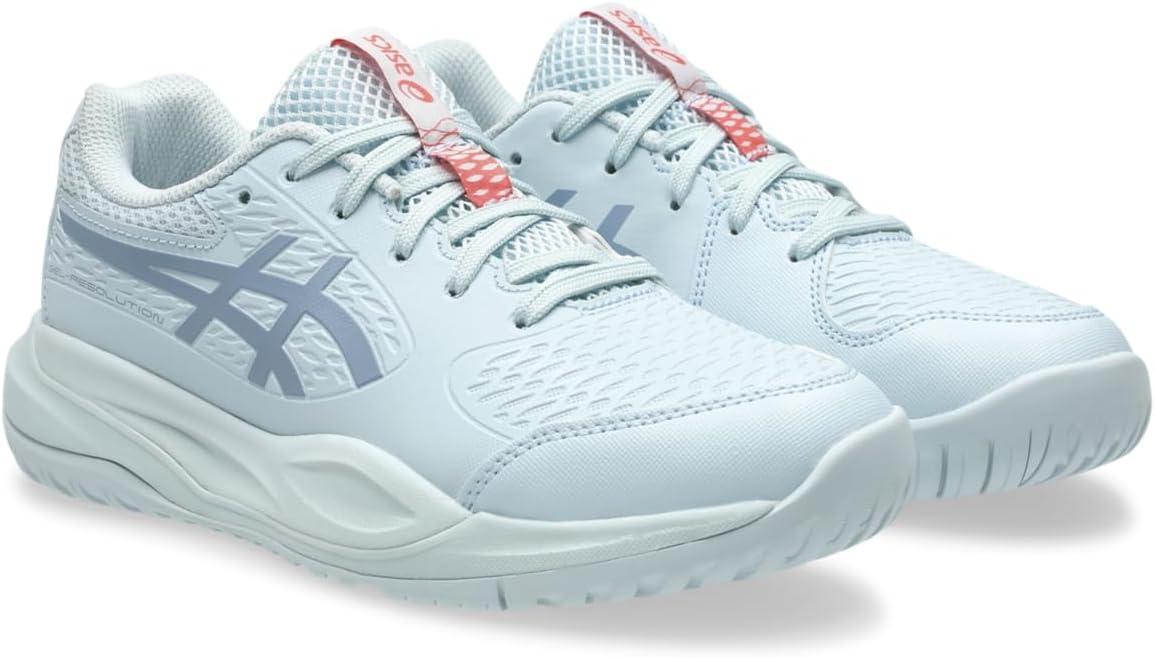 image:imageASICS Kids GelResolution X Grade School Tennis ShoesSkyGrey Blue