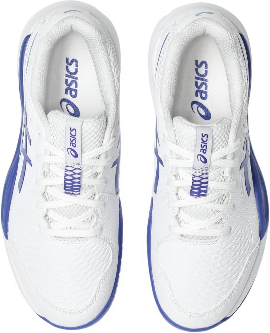 image:imageASICS Kids GelResolution X Grade School Tennis ShoesWhiteDark Cobalt