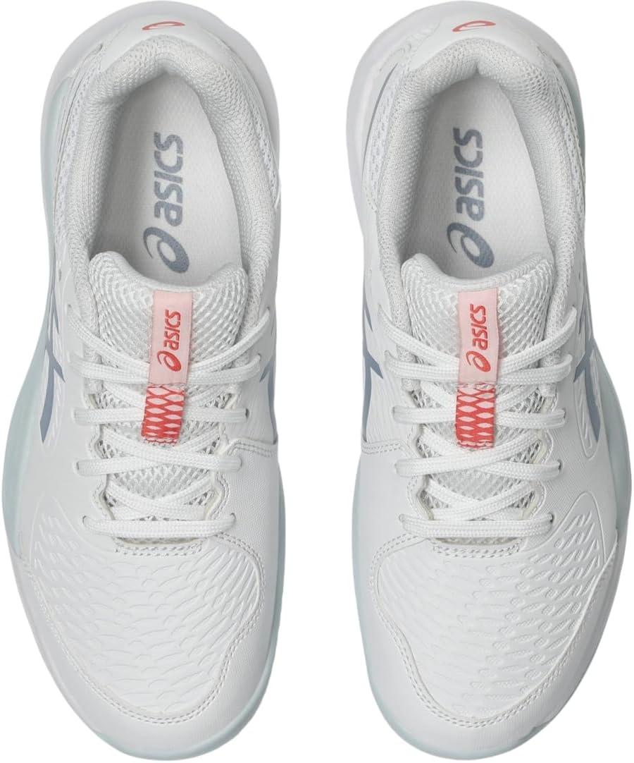 image:imageASICS Kids GelResolution X Grade School Tennis ShoesWhiteGrey Blue