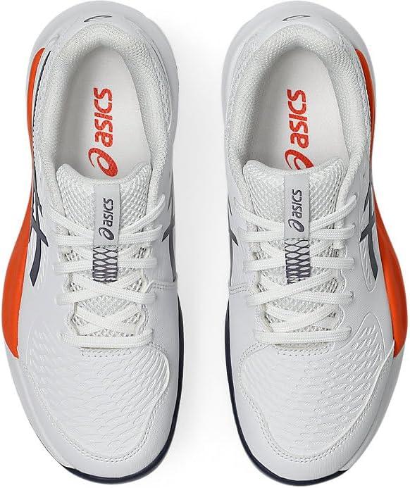 image:imageASICS Kids GelResolution X Grade School Tennis ShoesWhiteGreyish Purple