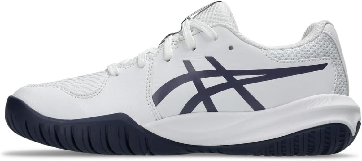 image:imageASICS Kids GelResolution X Grade School Tennis ShoesWhiteGreyish Purple