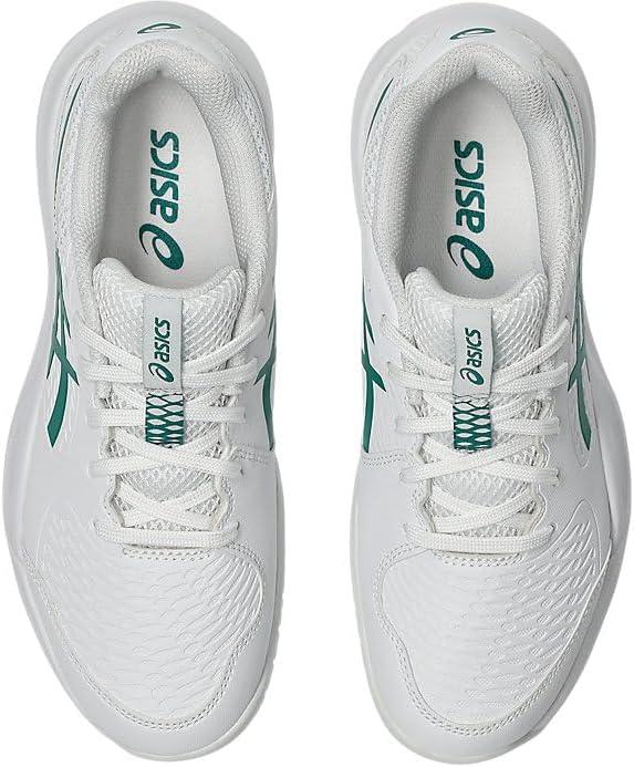image:imageASICS Kids GelResolution X Grade School Tennis ShoesWhitePitch Green