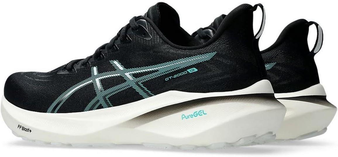 image:imageASICS Mens GT2000 13 Running ShoesBlack Wave Blue