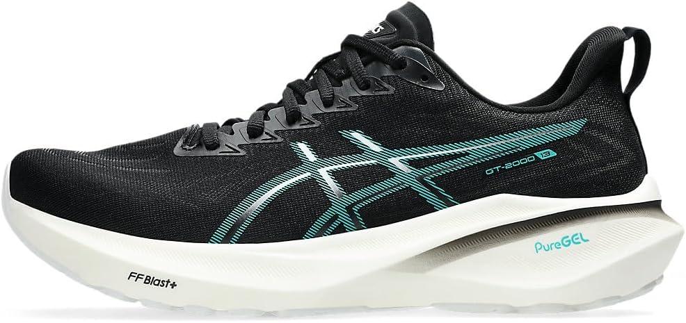 image:imageASICS Mens GT2000 13 Running ShoesBlackWave Teal
