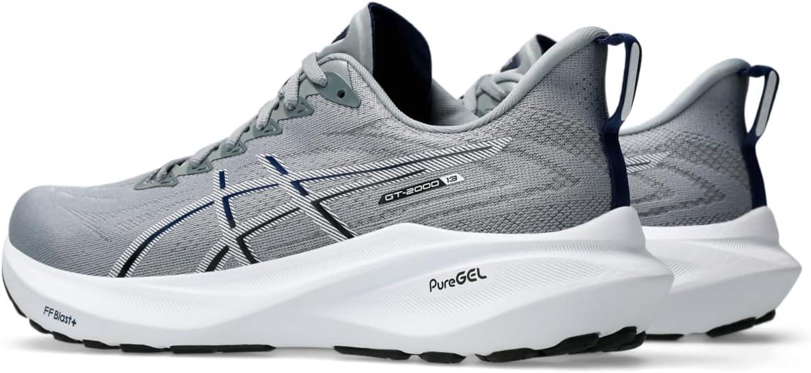 image:imageASICS Mens GT2000 13 Running ShoesSheet RockWhite