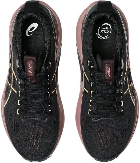 image:imageASICS Womens GelKayano 32 Running ShoesBlack Dark Currant