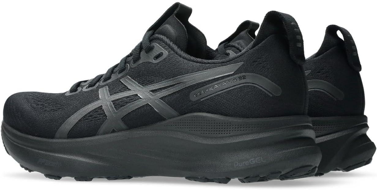 image:imageASICS Womens GelKayano 32 Running ShoesBlack Graphite Grey