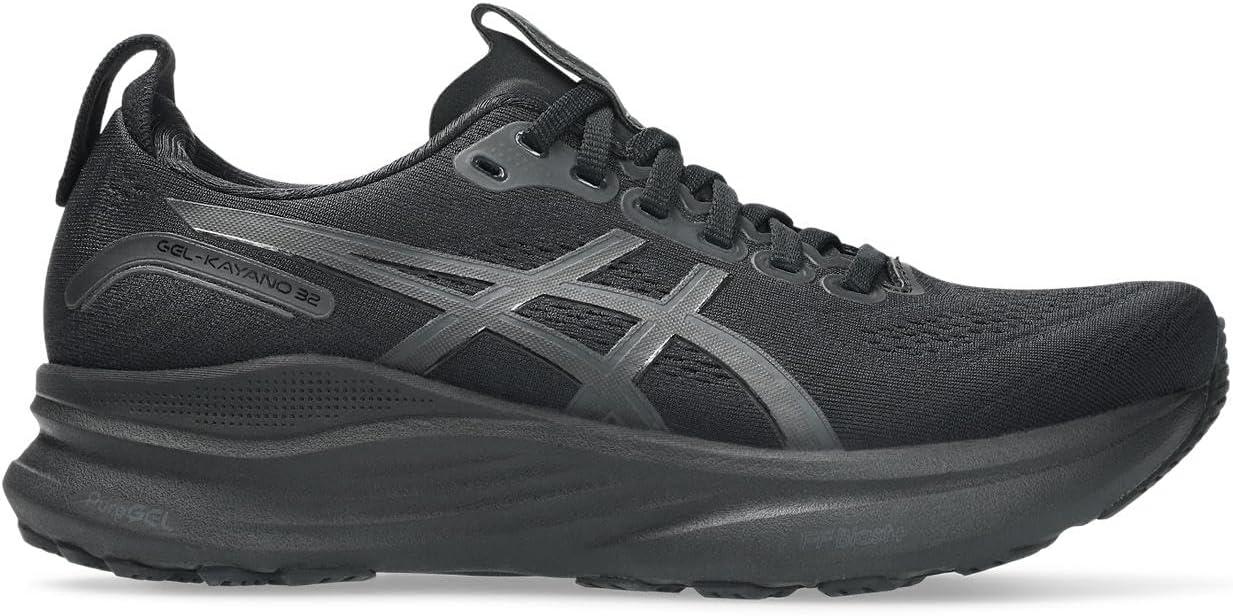 image:imageASICS Womens GelKayano 32 Running ShoesBlack Graphite Grey