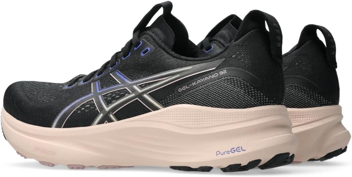 image:imageASICS Womens GelKayano 32 Running ShoesBlackPearl Pink