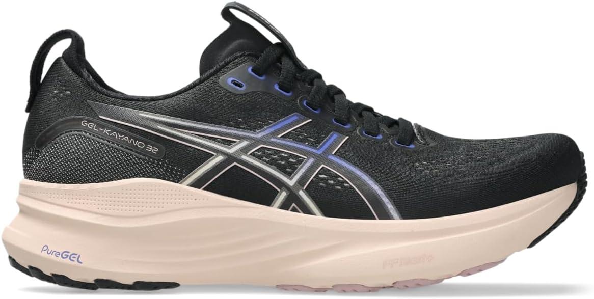 image:imageASICS Womens GelKayano 32 Running ShoesBlackPearl Pink