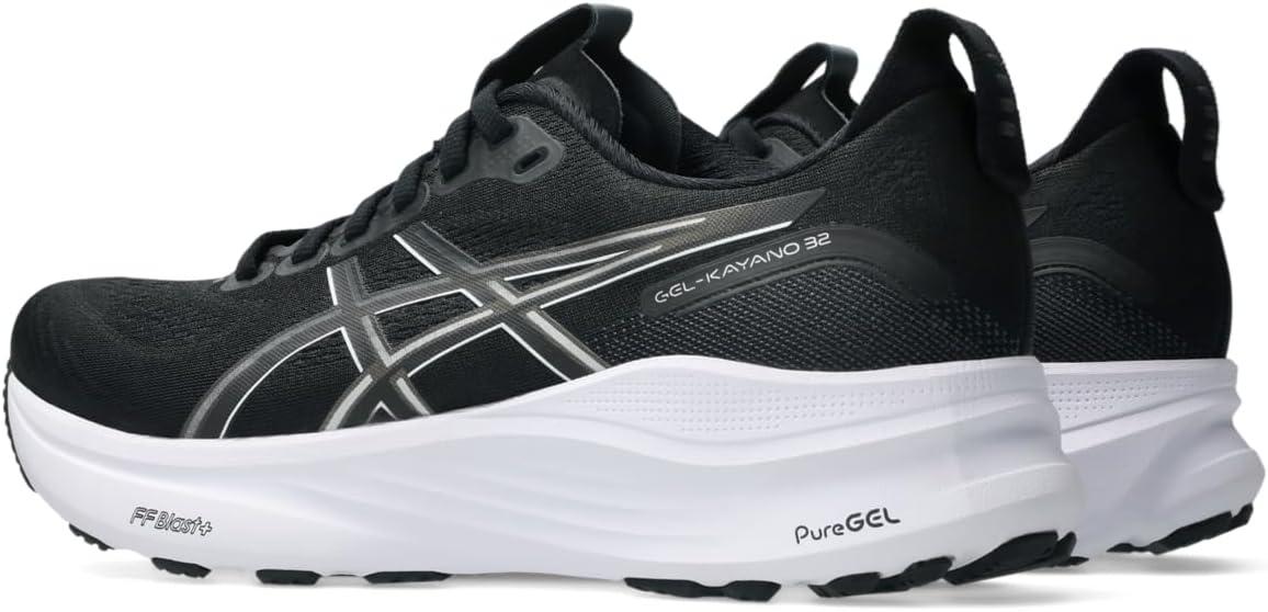 image:imageASICS Womens GelKayano 32 Running ShoesBlackWhite