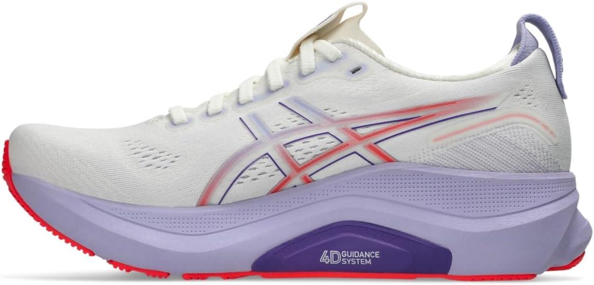 image:imageASICS Womens GelKayano 32 Running ShoesCreamEdo Purple