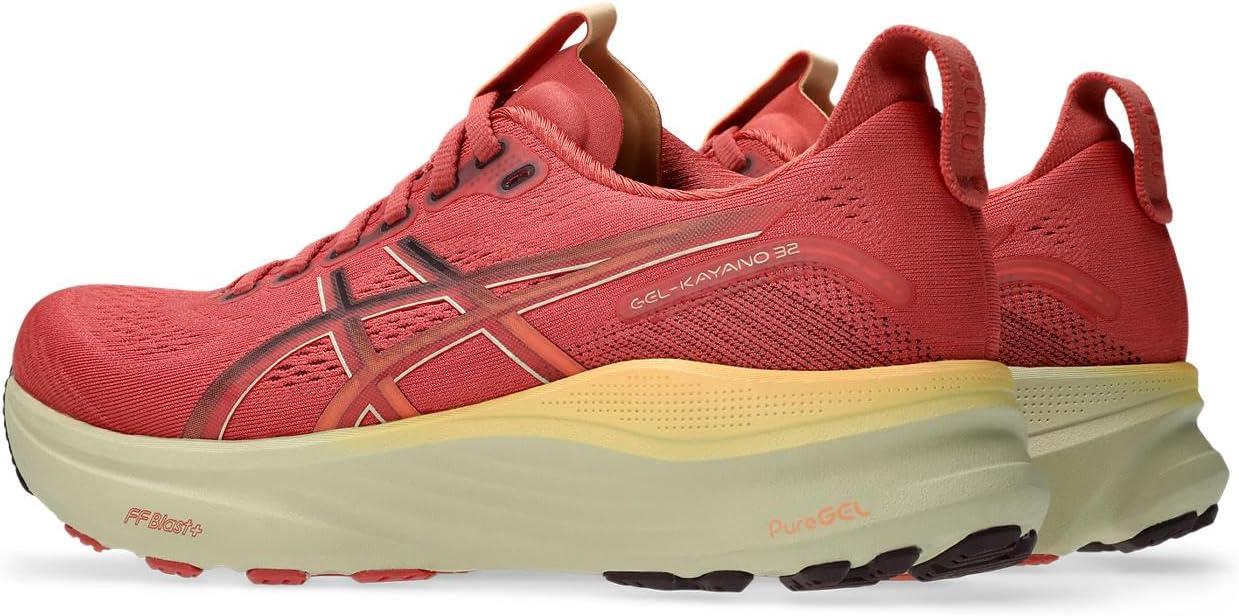 image:imageASICS Womens GelKayano 32 Running ShoesDark Pink Clay Dark Currant