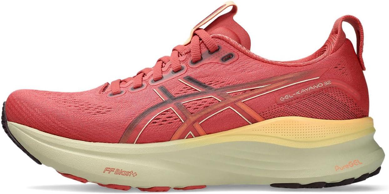 image:imageASICS Womens GelKayano 32 Running ShoesDark Pink Clay Dark Currant