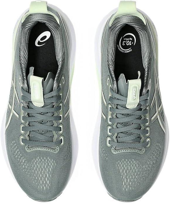 image:imageASICS Womens GelKayano 32 Running ShoesMonument Blue Whisper Green
