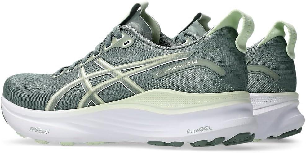 image:imageASICS Womens GelKayano 32 Running ShoesMonument Blue Whisper Green