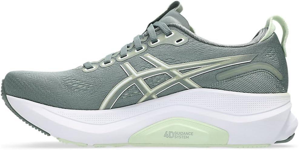 image:imageASICS Womens GelKayano 32 Running ShoesMonument Blue Whisper Green
