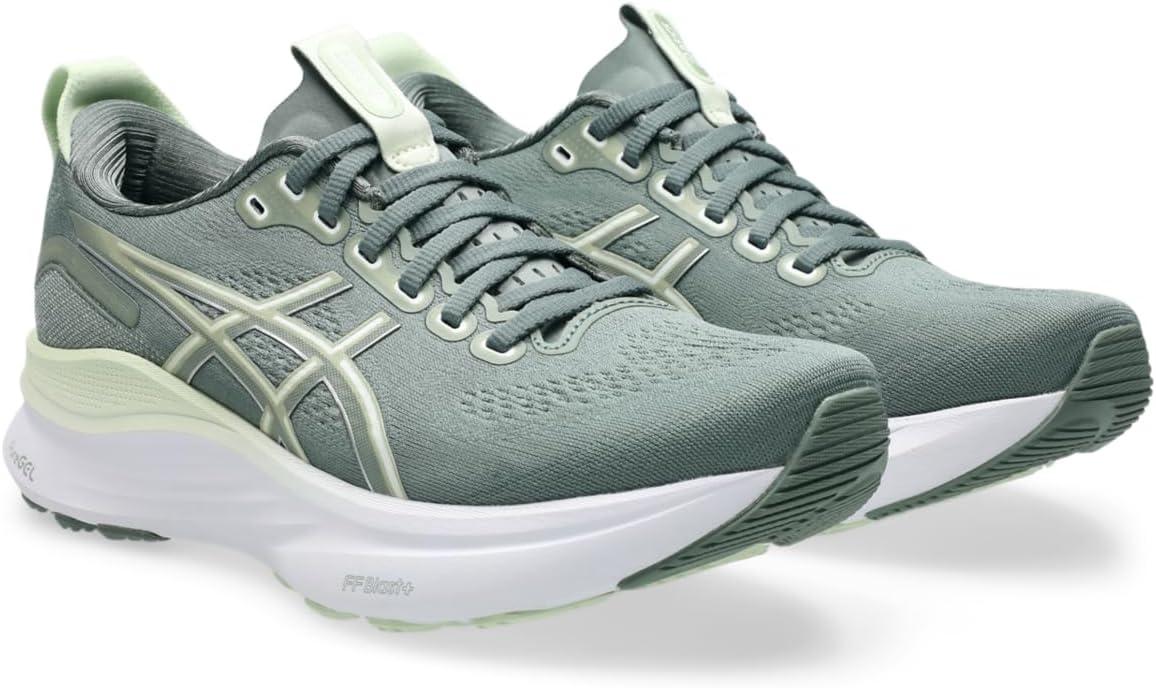 image:imageASICS Womens GelKayano 32 Running ShoesMonument BlueWhisper Green