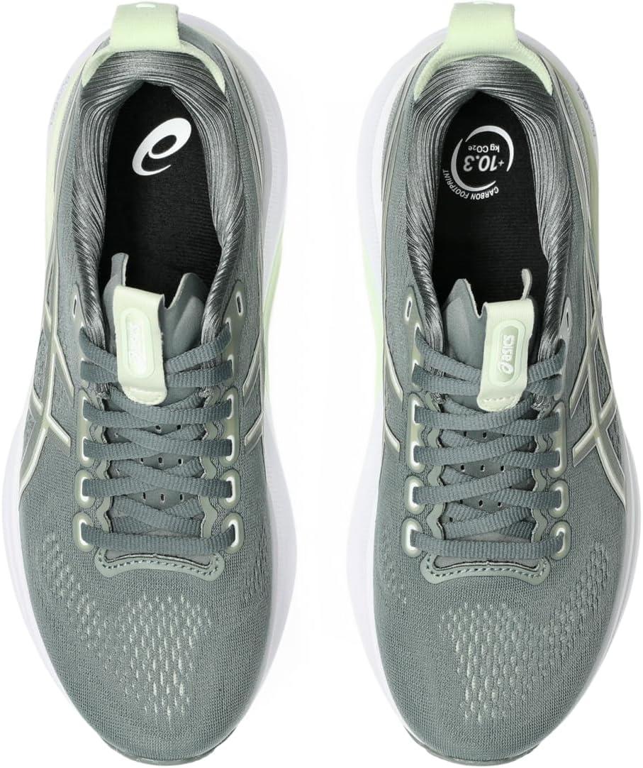 image:imageASICS Womens GelKayano 32 Running ShoesMonument BlueWhisper Green