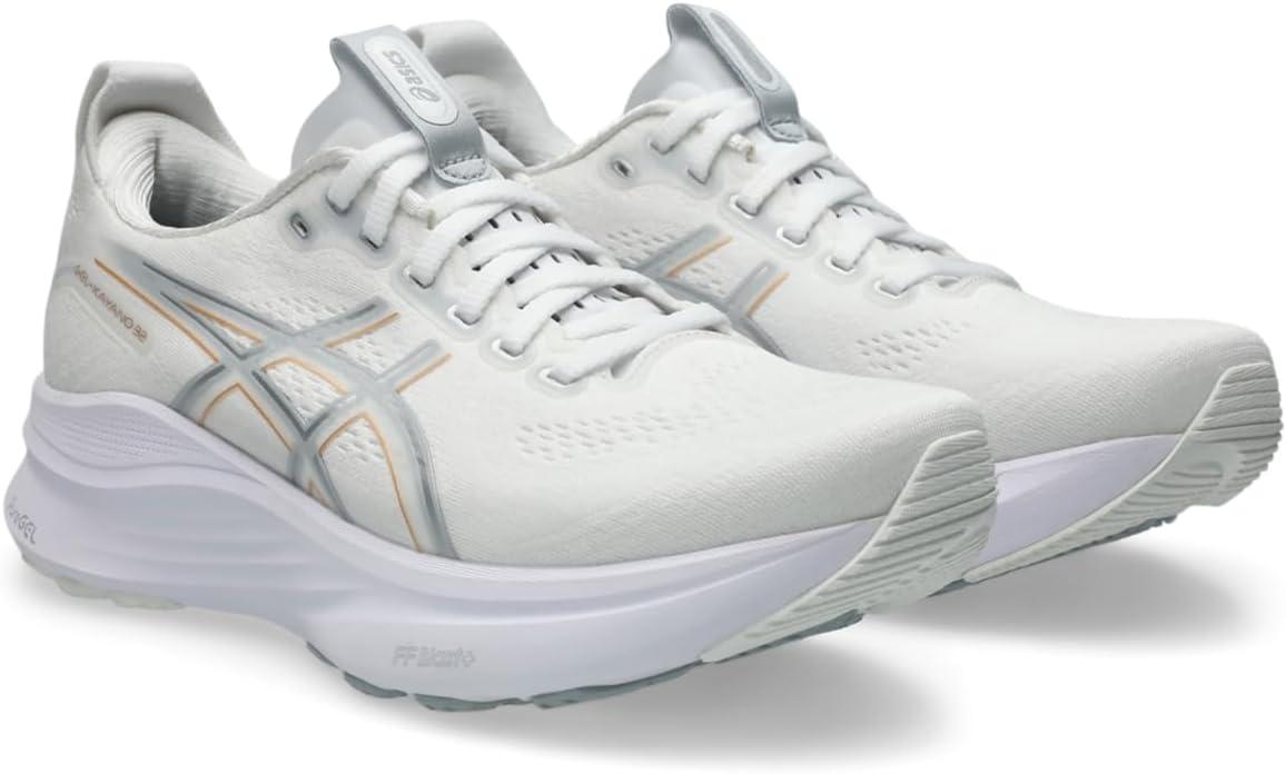 image:imageASICS Womens GelKayano 32 Running ShoesWhiteChampagne