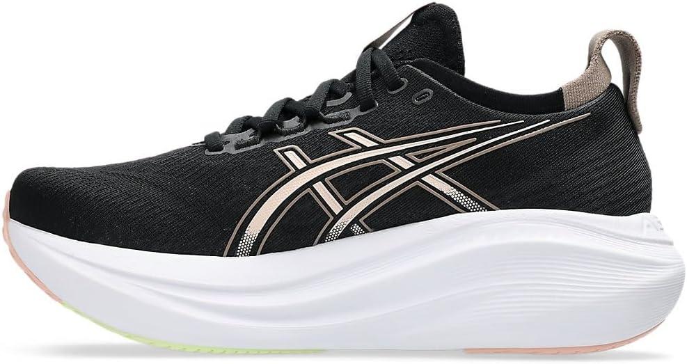 image:imageASICS Womens GelNimbus 27 Running ShoesBlack Breeze