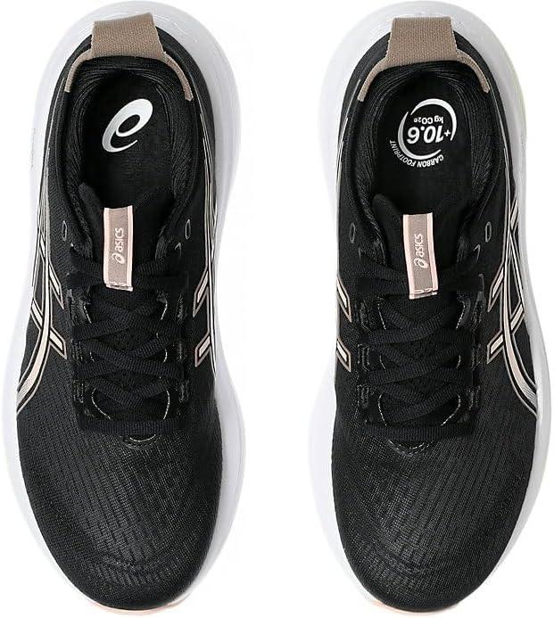 image:imageASICS Womens GelNimbus 27 Running ShoesBlack Breeze