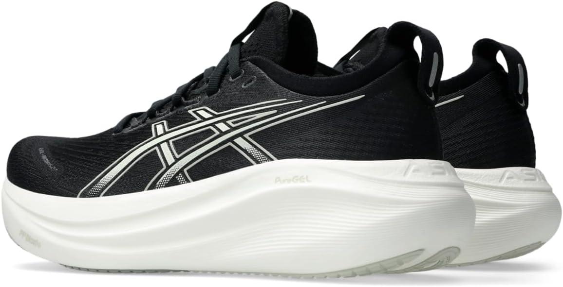 image:imageASICS Womens GelNimbus 27 Running ShoesBlackLake Grey