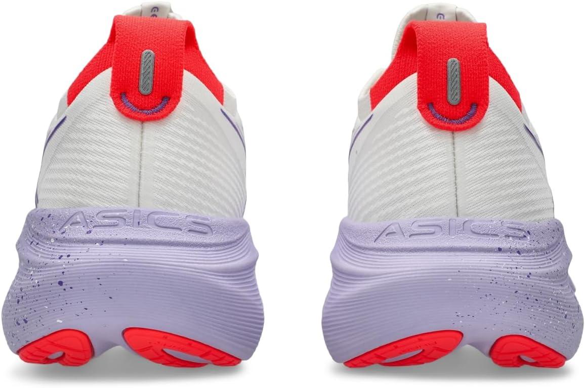 image:imageASICS Womens GelNimbus 27 Running ShoesCreamEdo Purple