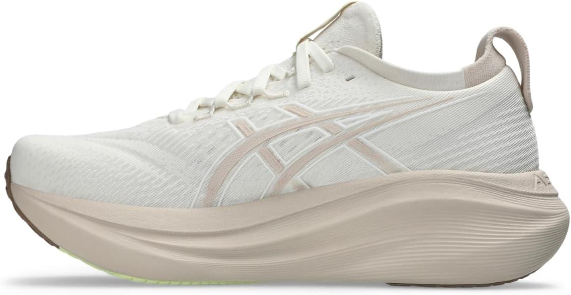 image:imageASICS Womens GelNimbus 27 Running ShoesCreamMineral Beige