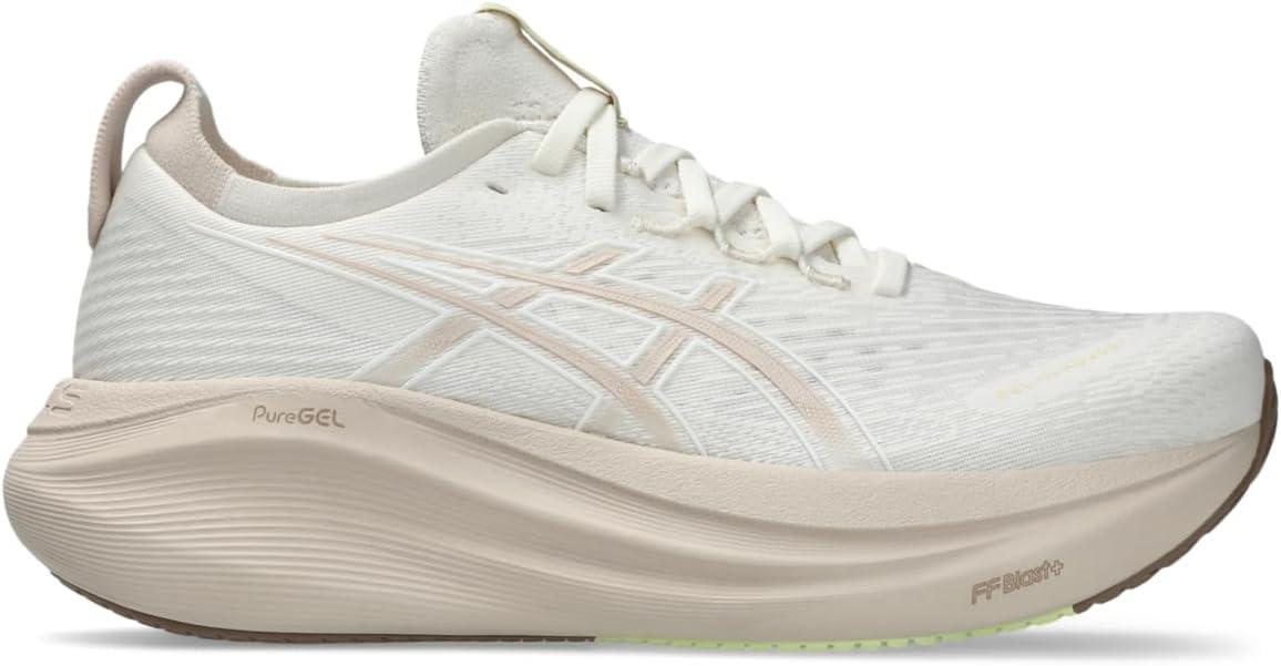 image:imageASICS Womens GelNimbus 27 Running ShoesCreamMineral Beige