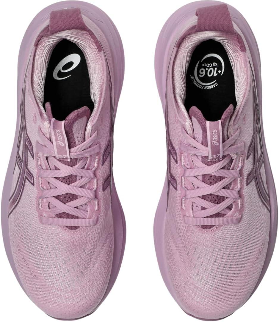 image:imageASICS Womens GelNimbus 27 Running ShoesLight UbeDark Ube