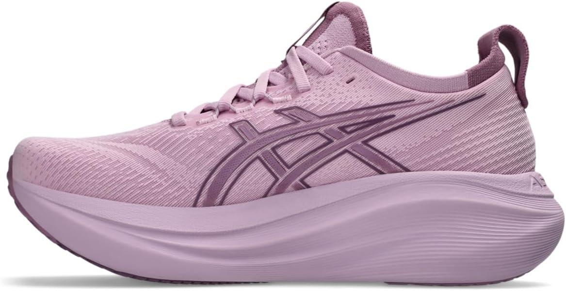 image:imageASICS Womens GelNimbus 27 Running ShoesLight UbeDark Ube