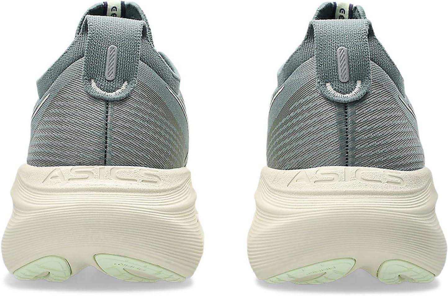 image:imageASICS Womens GelNimbus 27 Running ShoesMonument Blue Whisper Green