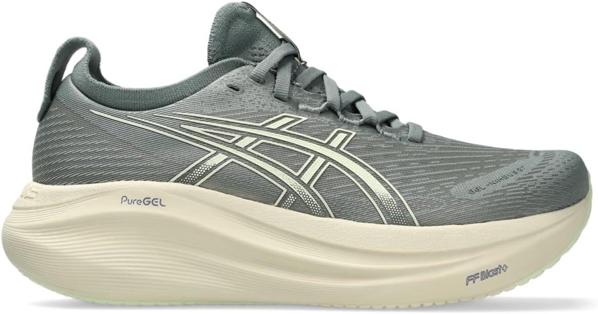 image:imageASICS Womens GelNimbus 27 Running ShoesMonument BlueWhisper Green