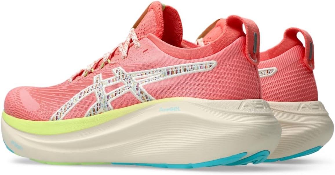 image:imageASICS Womens GelNimbus 27 Running ShoesNature BathingGuava