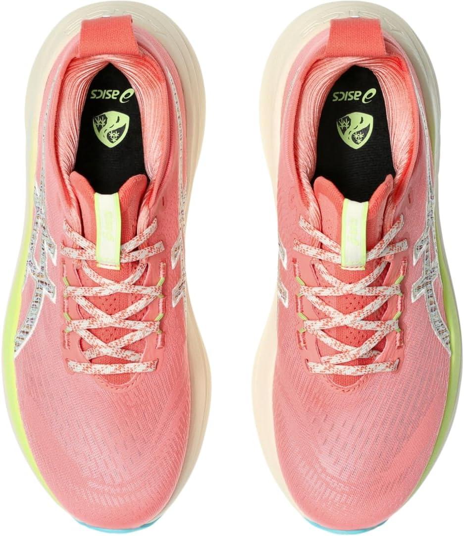 image:imageASICS Womens GelNimbus 27 Running ShoesNature BathingGuava