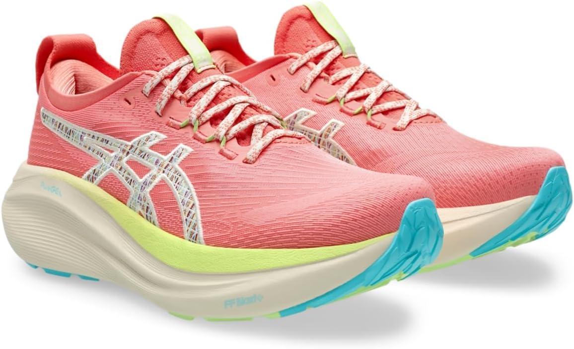 image:imageASICS Womens GelNimbus 27 Running ShoesNature BathingGuava