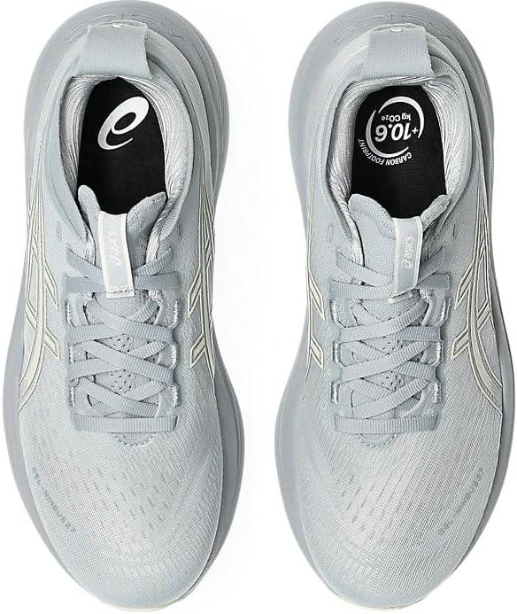 image:imageASICS Womens GelNimbus 27 Running ShoesPiedmont GreyCream